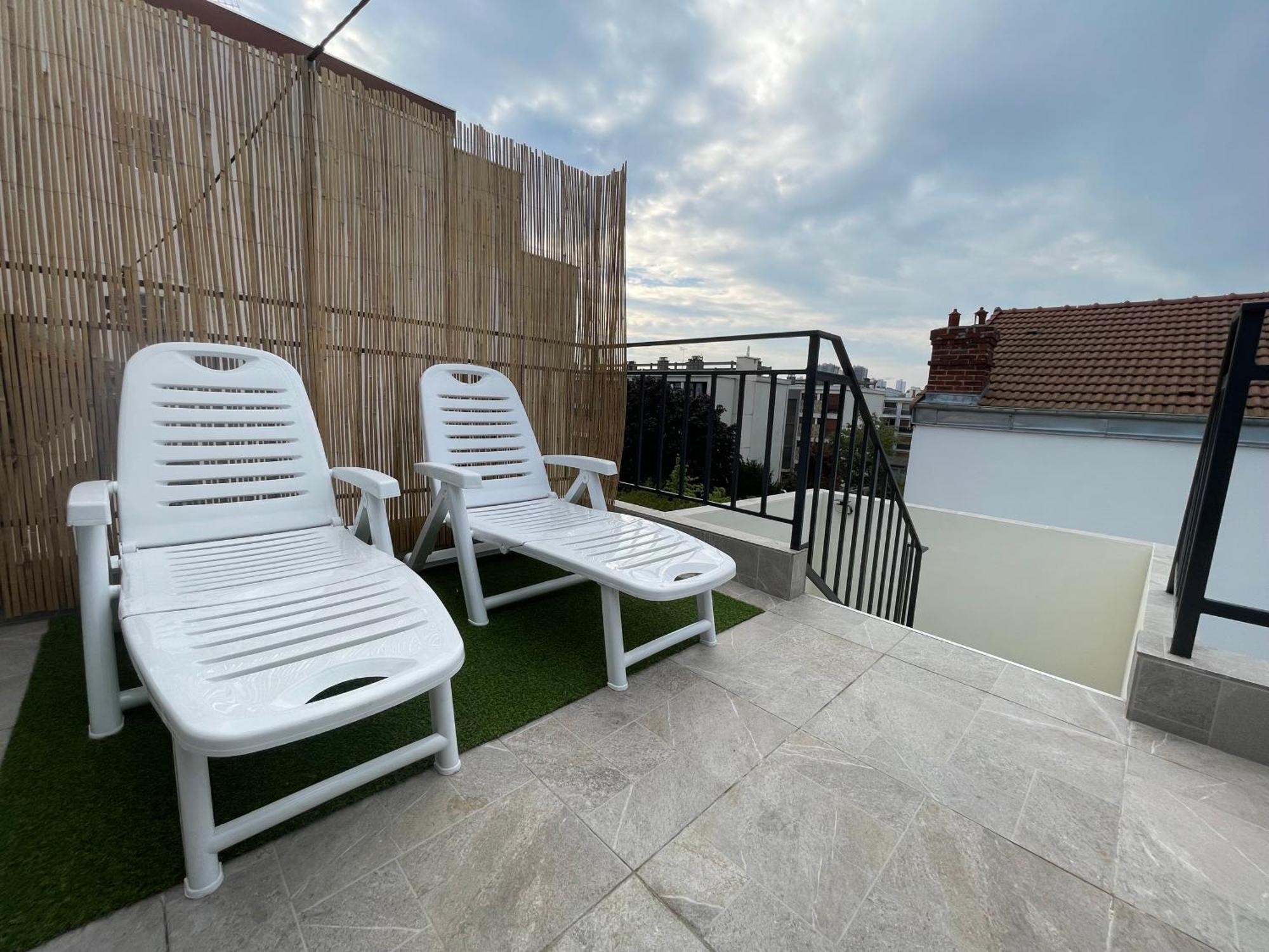 Appartement Avec Terrasse Et Ciel Etoile ! Нуазі-ле-Сек Екстер'єр фото
